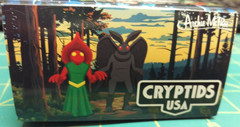 New Cryptids USA set of 5 figures by Archie McPhee Bigfoot, Mothman, and more!