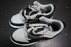 ETNIES skateboard skateboarding shoes VERANO 7.5 mens gray black NEW