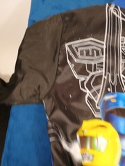 Vintage Mighty Morphin Power Rangers Kids Coat Jacket 10-12 Boys MMPR Polyester
