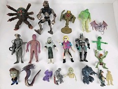 Vintage 1990’s Horror & Sci Fi Action Figure Toy Lot