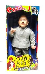 McFarlane Toys Austin Powers Mini Me Poseable Soft bodied 24″ figure Mint in Box