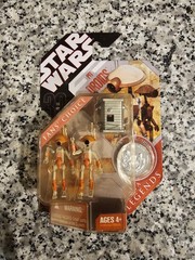 Pit Droids PEACH Silver Box Saga Legends STAR WARS 30th Anniversary SEALED #2