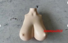 1:6 Pale Normal Breast Bust Kits Cover Fit 12” Female PH TBL Figure Body Toy