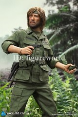 Pre-order DID V80184 1/6 Missing in Action James Braddock 12″ Action Figure Toy