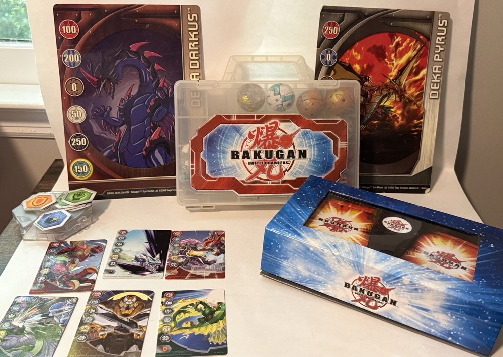 Large Bakugan Lot!Includes everything pictured!