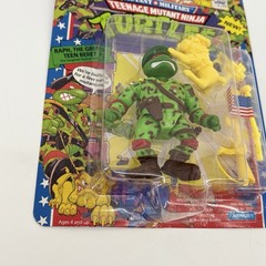 Raph The Green Teen Beret TMNT Mutant Military 1991 Playmates Figure NEW SEALED