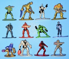 Halo Nano Jada Metalfigs DieCast Metal Collectible Figures Lot Of 12 Full Set