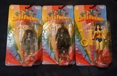 NEW McFarlane DC Super Friends RED PLATINUM Superman Batman Wonder Woman Figures