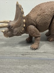 2021 Mattel Jurassic Park Hammond Collection Triceratops Retired Trike JP1
