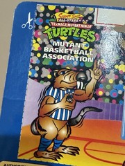 1991 TMNT Ninja Turtles Sewer Sports Slam Dunkin’ Don Playmates NEW MOC Sealed!