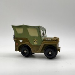 Disney Pixar Cars Sarge Military Jeep Fisher Price 2008 Toy Car Plastic