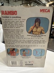 NECA RAMBO FIRST BLOOD FIGURE Reel Toys Sylvester Stallone NECA