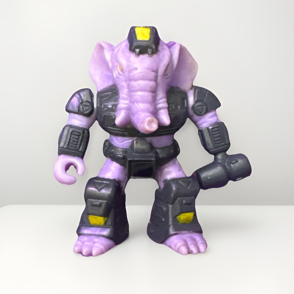 Battle Beasts Series 1 #8 Sledgehammer Elephant Figure WORKING RUB Fire