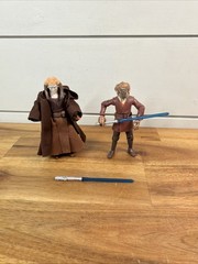 Star Wars The Legacy Collection SL13 Plo Koon & SL11 Saesee Tiin Ships Fast!