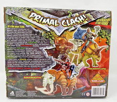 Primal Clash Dino Commander Action Figure Mammoth Dinosaur Beast Taming Squad