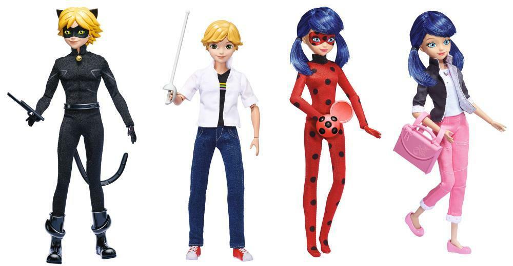 MIRACULOUS Fashion Doll Action Figures 25cm Bandai – Ladybug, Cat Noire, Quee…