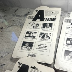 THE A TEAM 1983 GALOOB * HANNIBAL * MR. T * MURDOCK * TEMPLETON PECK * Toys R Us