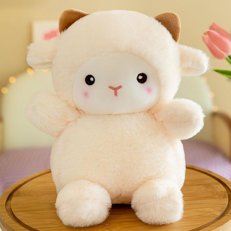 1pc.20cm. PP Cotton Cartoon Plush Sheep Soft Toys Stuffed Animal Sheep Dolls