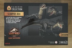 Jurassic World Hammond Collection SCORPIOS REX Dinosaur Figure -IN HAND