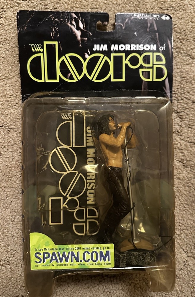 2001 McFarlane Toys Jim Morrison The Doors Spawn Action Figure ~ Sealed