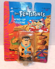 1992 The Flintstones FRED Wind-Up Walker Figurine MOC sealed & works