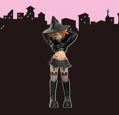 POP MART Peach Riot Witchy Punk Figures Vinyl Toy Gigi Poppy Frankie Witch Style