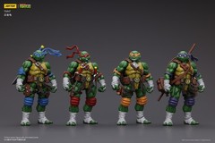Original JOYTOY TMNT Teenage Mutant Ninja Turtles 1/18 Action Figure SET OF 4