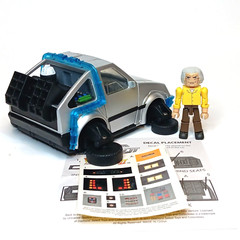 Minimates Back To The Future 2 Hover Conversion Delorean Time Machine Doc Brown