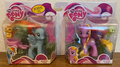 My Little Pony RAINBOW DASH & RAINBOW FLASH BONUS 1+1 PACK – G4, 3″, MIP, Rare