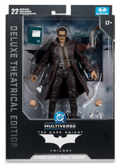 INSTOCK McFarlane Dark Knight COMMISSIONER JAMES GORDON DC Multiverse Theatrical