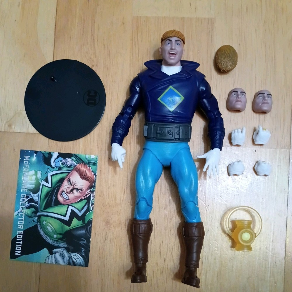 McFarlane DC Multiverse Guy Gardner Collectors Edition Platinum Action Figure