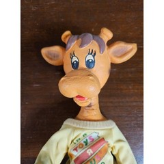 Toys R Us Geoffrey the Giraffe Bendy Figure Yellow Vintage Mascot