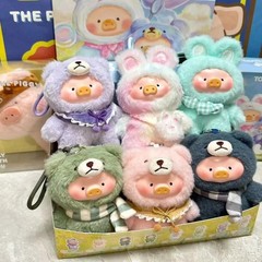 TOYZERO+ Lulu The Piggy Joyful Time Series Plush Art Toys Confirmed Blind Box