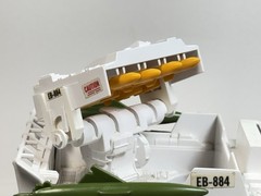 1980’s GI Joe Snow Cat Missile Rocket Box Launcher cover 3D REPAIR Part