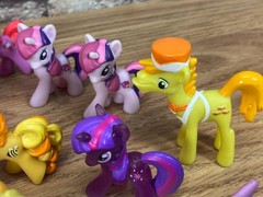MLP My Little Pony Mini Figure Small 1” & 2″ Blind Bag Ponies Mixed Lot Of 48