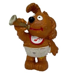 Muppet Babies Toy Set Kermit Fozzie Rowlf Skeeter 1980s Rare Portugal Decor