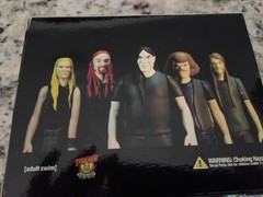 SUPER RARE! NIP! Shocker Toys Metalocalypse Dethklok Action Figure Box Set