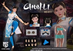 New STAR MAN MS-011 1/6 Female Fighter ChunLi 12″ Action Figure in stock