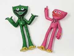 Poppy Playtime Collectable Mini Figures Figures Huggy Wuggy Kissy Missy Scary