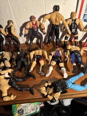 Lot Of 21 Wrestling Figures Mixed Different Years & Collections 90’s & 2000s Mix