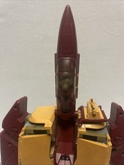 Vintage 1985 Matchbox Robotech Rook Red Alpha Fighter Boxed Styrofoam Incomplete