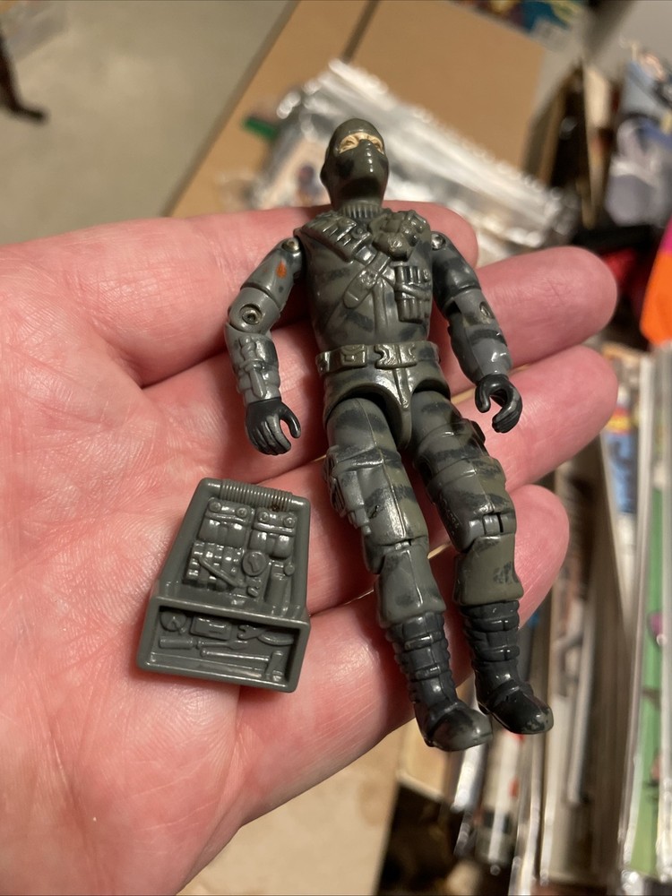 Vintage G.i. GI Joe ARAH Cobra Saboteur Firefly Action Figure 1984 Hasbro & Pack