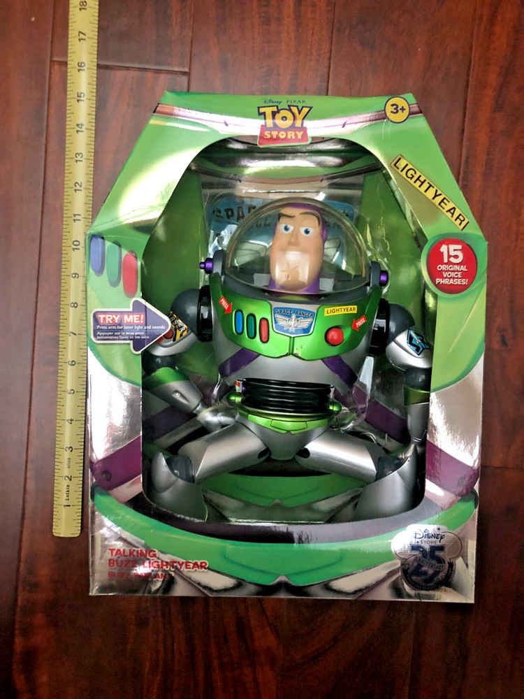 Disney 2011 Toy Story Buzz Lightyear D23 Vintage new/ sealed 15 original voices