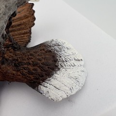 Schleich Bald Eagle Wings Spread On Branch 14780 Wildlife Realistic Bird Animal