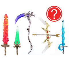 Japan Blind Box Capsule Toy Miniature Weapon Sword Bow & Arrow Rapier