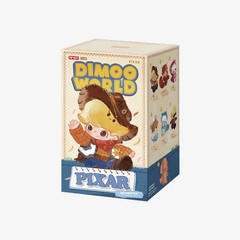 POP MART DIMOO WORLD × PIXAR Series Vinyl Plush Pendant / Figures Blind Box