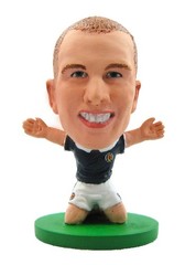 SoccerStarz Scotland National Team Kenny Miller Home Kit