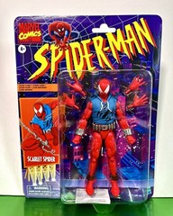 2024 Marvel Legends Retro – Spider-Man 1994 Action Figure – SCARLET SPIDER
