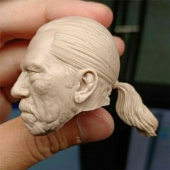 1:6 Danny Trejo PVC Head Sculpt Model For 12″ Male Action Figure Body Doll Toys