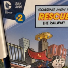 Fisher Price SDCC 2015 2016 DC Super Friends Minis Thomas & Friends Sets